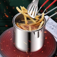 Stainless Steel Deep Fryer Pot