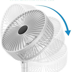 Powerful Rechargeable Table Fan