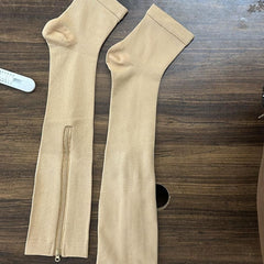 Unisex Medical Zipper Compression Socks (Pair of 1)