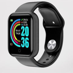 D20 Bluetooth Wireless Smart Watch Fitness Band (Black)