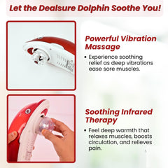 Handheld Dolphin Electric Infrared Massager